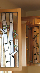 Cabinets Stained Glass Art