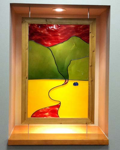 Missoula Hills, First Interstate Bank, Missoula, Montana 16" x 24"