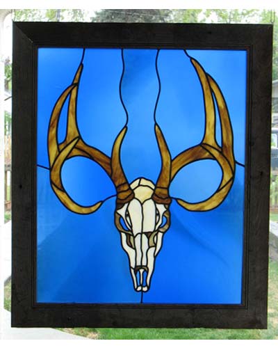 Buck Skull, Private Residence, Missoula, Montana 24" x 32"